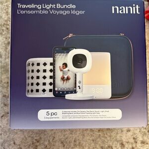 Nanit Traveling Light Bundle - White